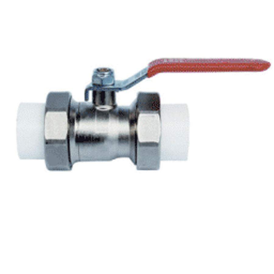 BALL VALVE WITH PPRC UNION